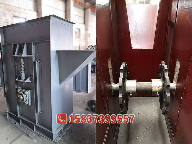 NE50板鏈斗式提升機機尾